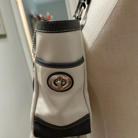 Coach Pleated Leather Tote - Picture 11 of 16